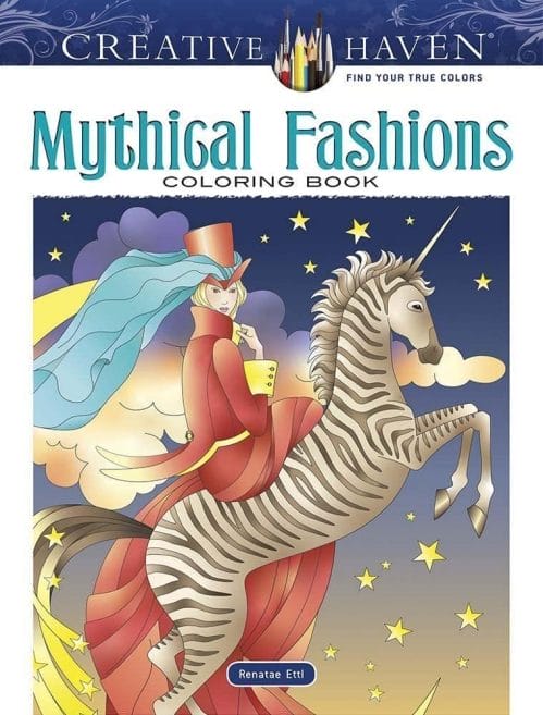 mythology coloring books