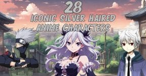 Silver Haired Anime Characters FB