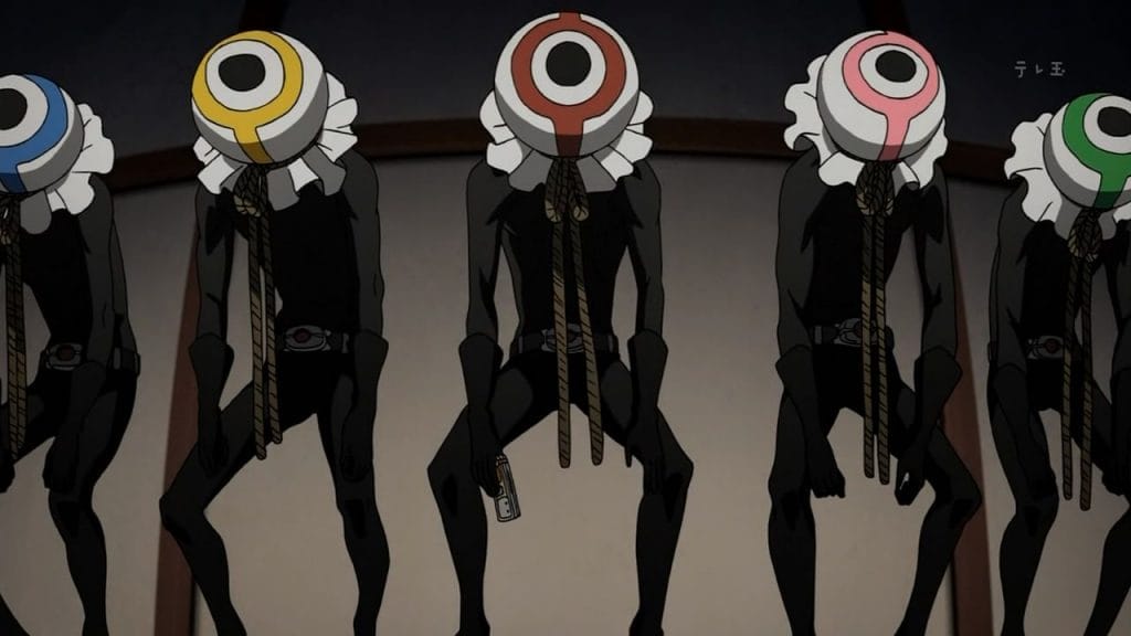 masked anime characters