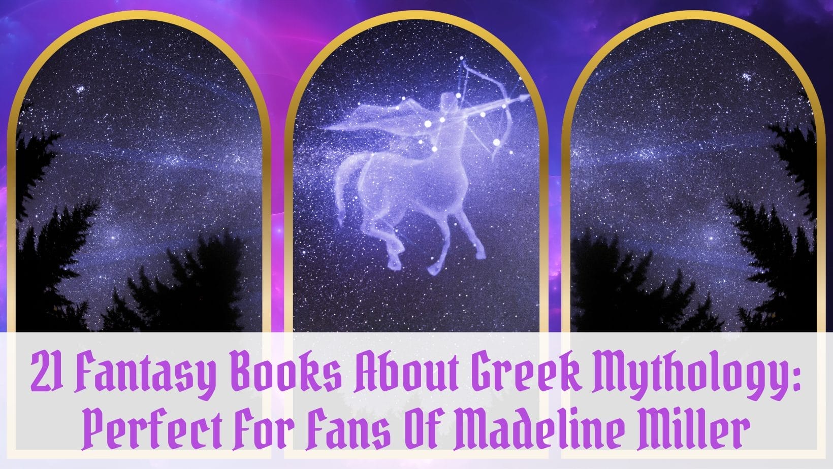 Fantasy Books About Greek Mythology